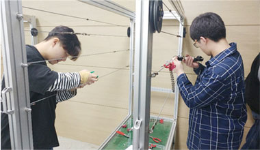 항공정비전공 수업모습